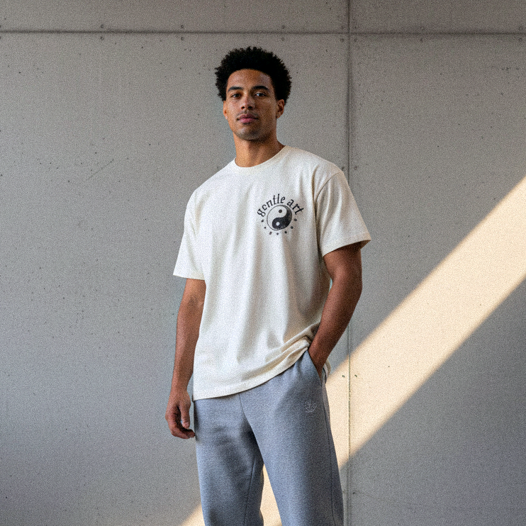 Balance is a Myth Boxy T-Shirt - Vintage White