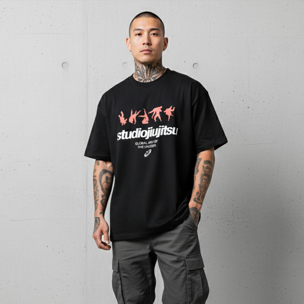 Global Art of the Unseen Boxy T-Shirt - Black