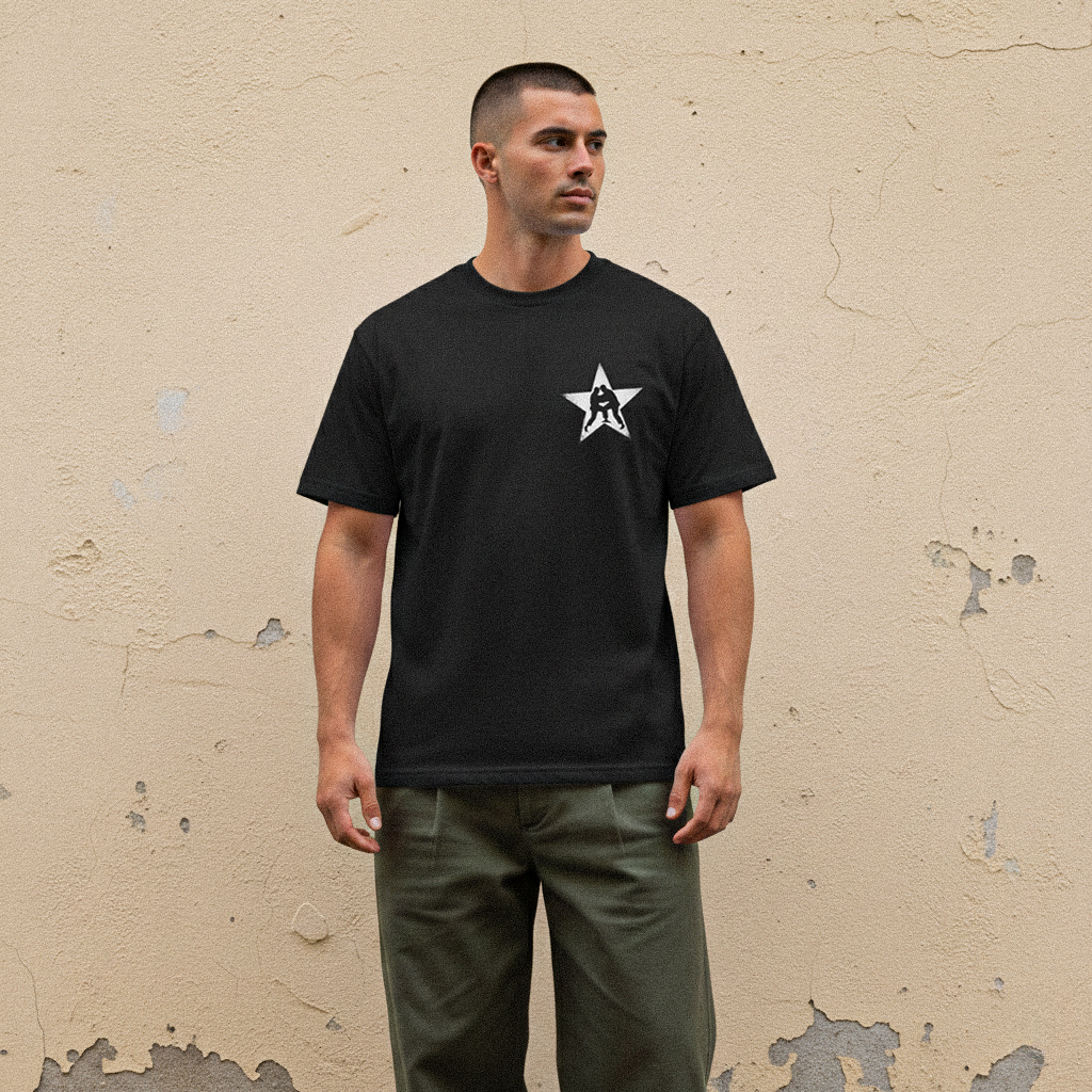 Jiu Jitsu Mind Map Boxy T-Shirt - Black