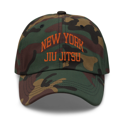 New York BJJ Dad Hat - Camo