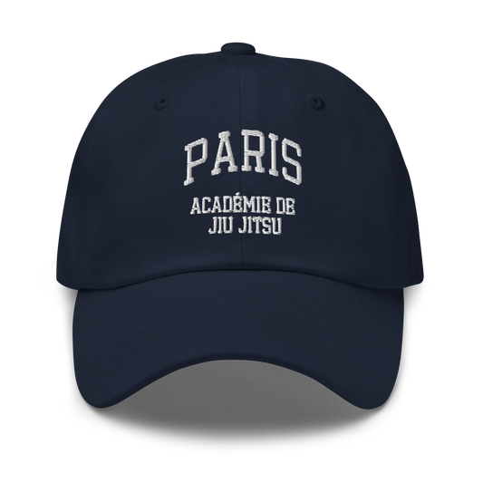 Paris Académie de Jiu Jitsu Dad Hat - Navy