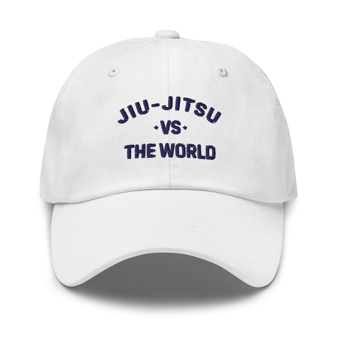 Jiu-Jitsu vs the World Dad Hat - White