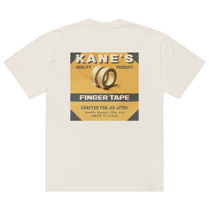 Kane's Vintage Finger Tape Oversized T-Shirt - Faded Stone