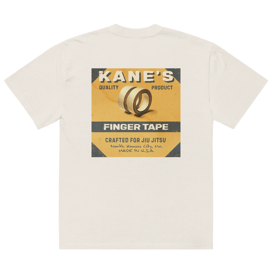 Kane's Vintage Finger Tape Oversized T-Shirt - Faded Stone