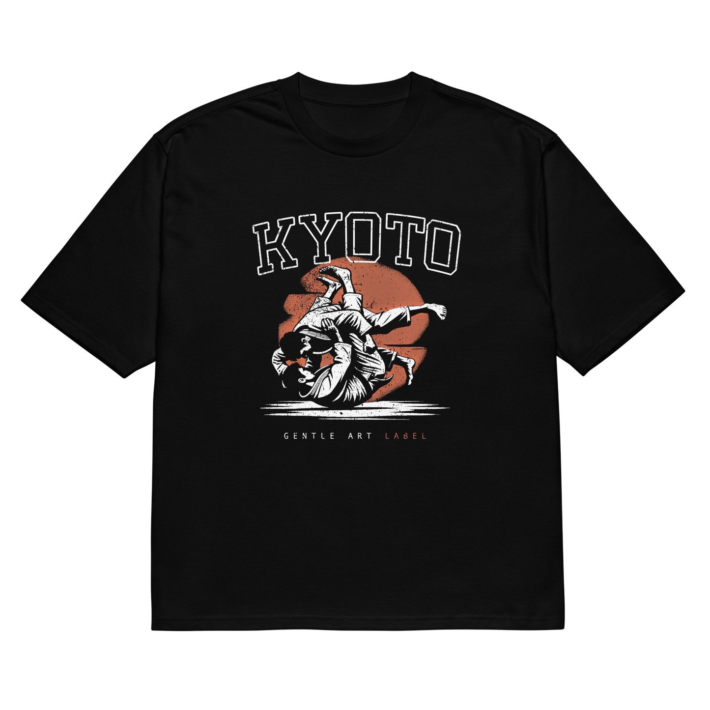 Kyoto Jiu-Jitsu Oversized Heavyweight T-Shirt - Black