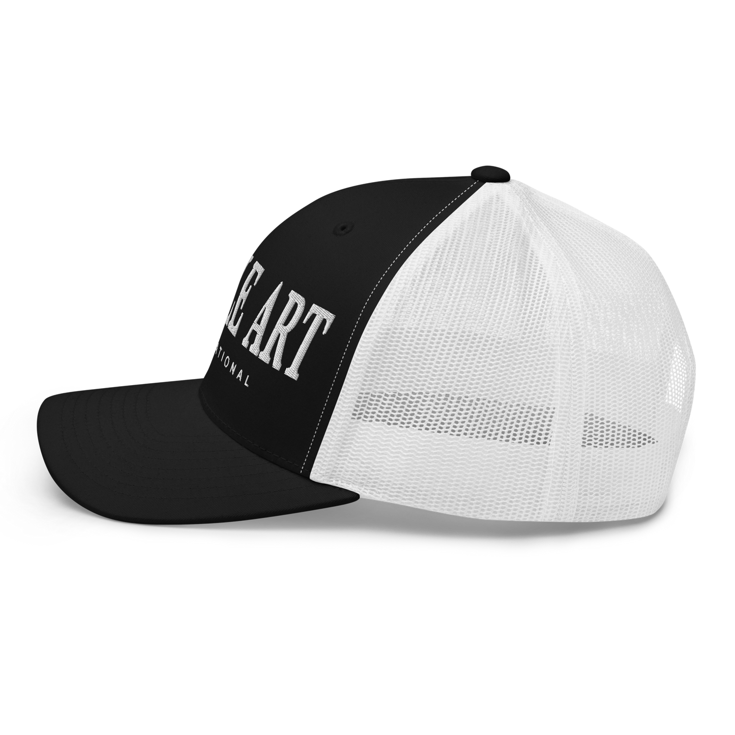 Gentle Art International Trucker Hat - Black/White