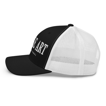 Gentle Art International Trucker Hat - Black/White