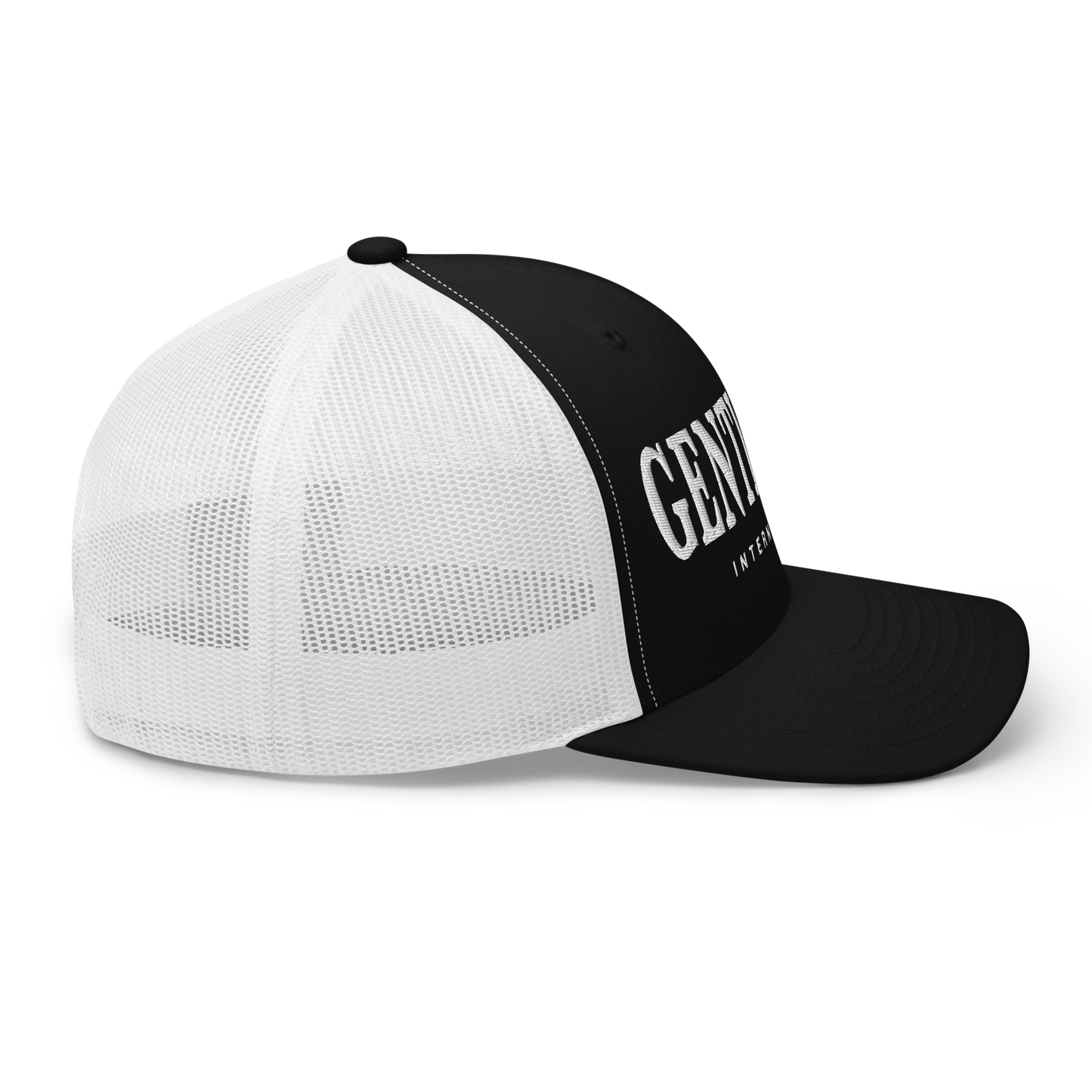 Gentle Art International Trucker Hat - Black/White