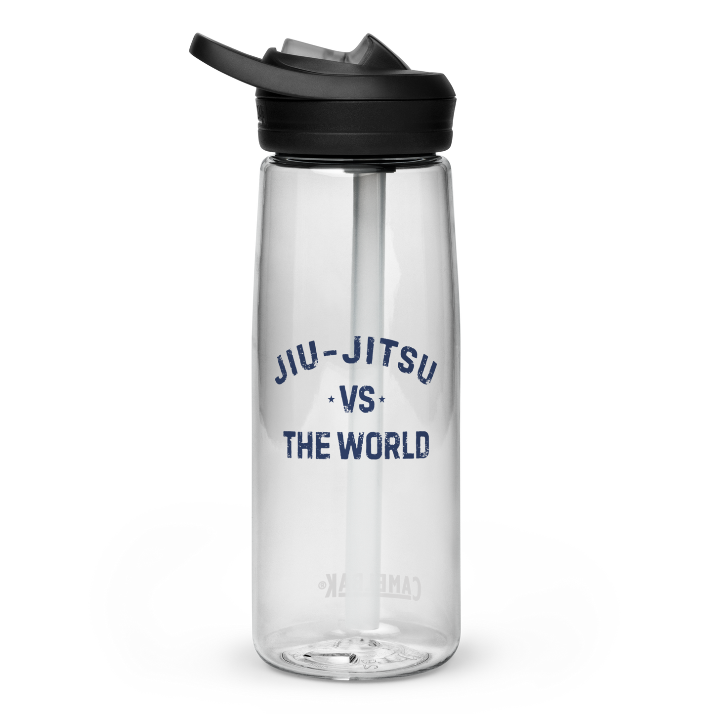 CamelBak Eddy® Water Bottle "Jiu-Jitsu vs. the World" - Clear