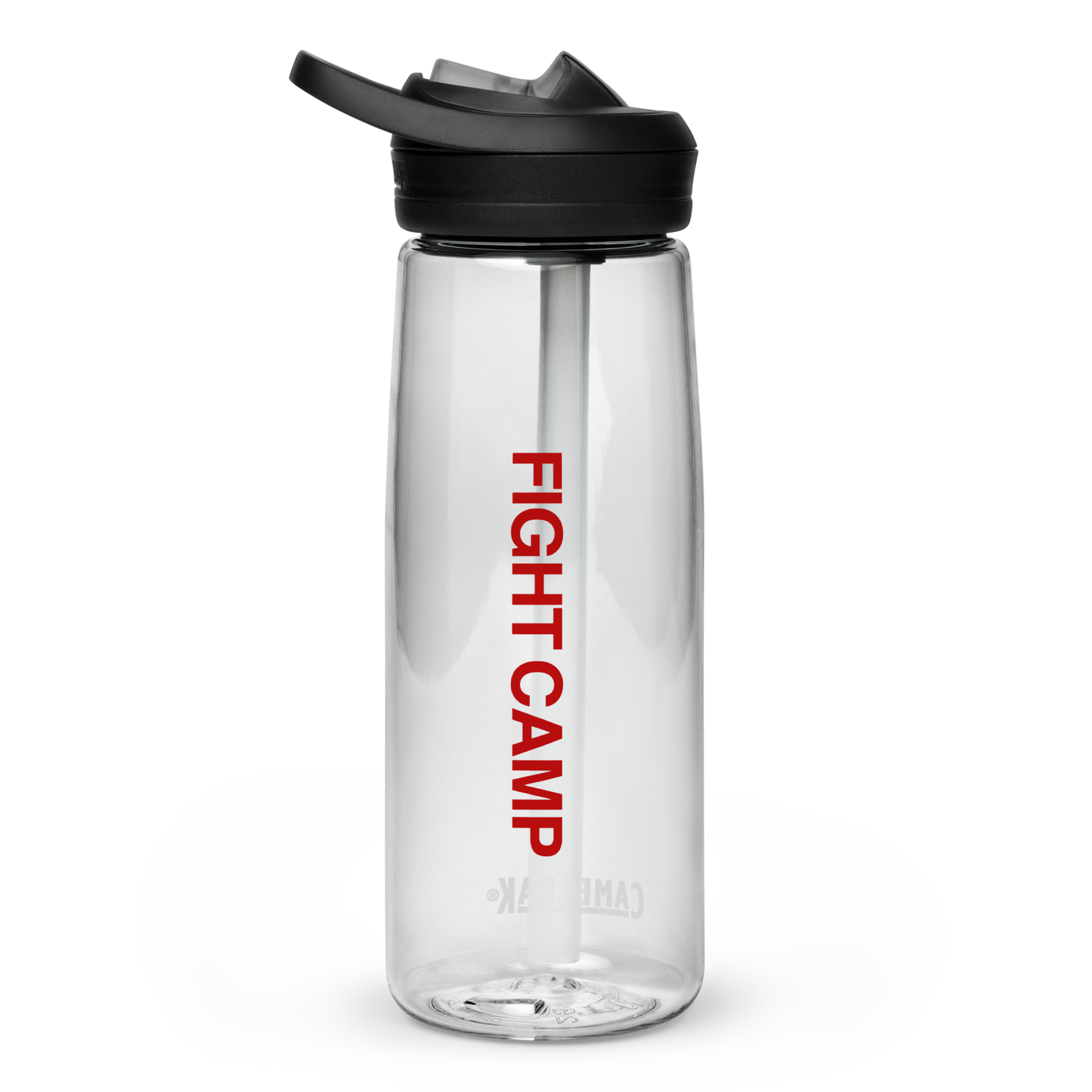 CamelBak Eddy® Water Bottle "Fight Camp" - Clear