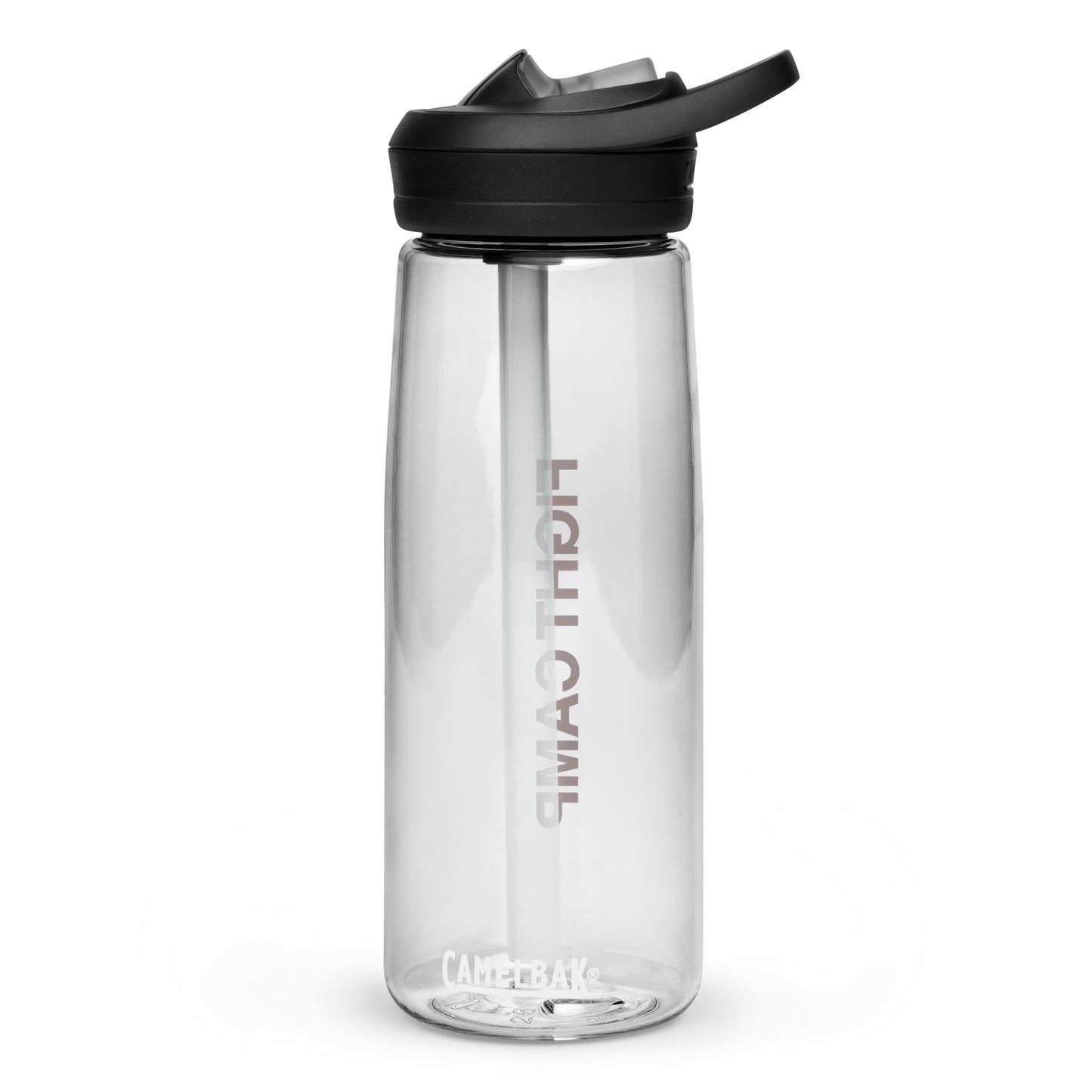 CamelBak Eddy® Water Bottle "Fight Camp" - Clear