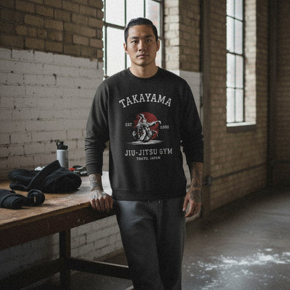 Takayama Jiu-Jitsu Gym Crewneck - Black