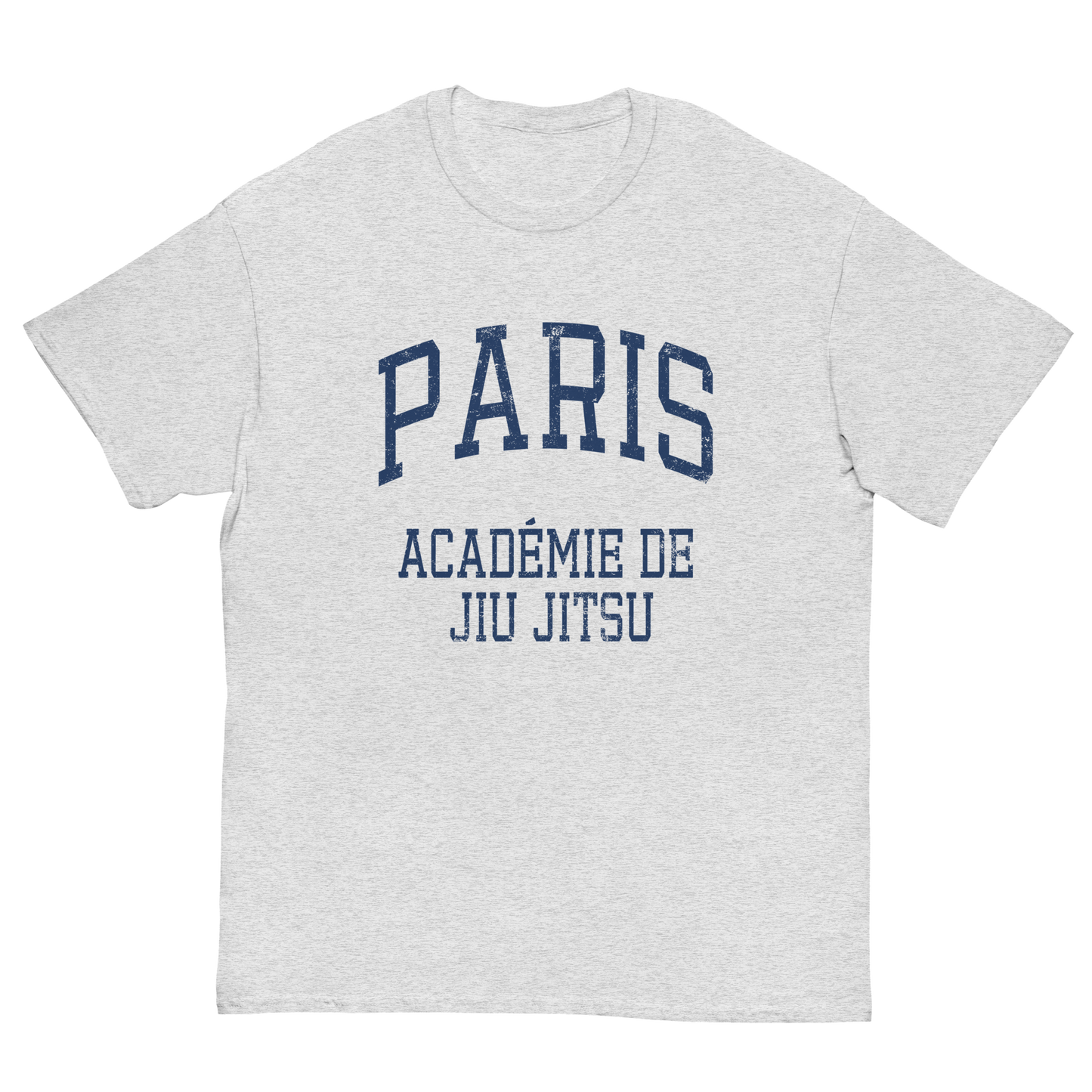 Paris Académie de Jiu Jitsu T-Shirt - Ash Grey