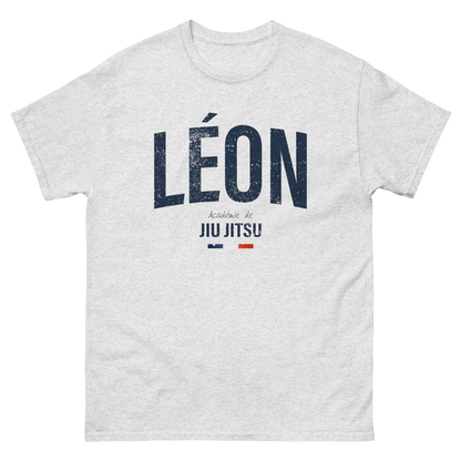 Léon Académie de Jiu Jitsu T-Shirt - Ash Grey