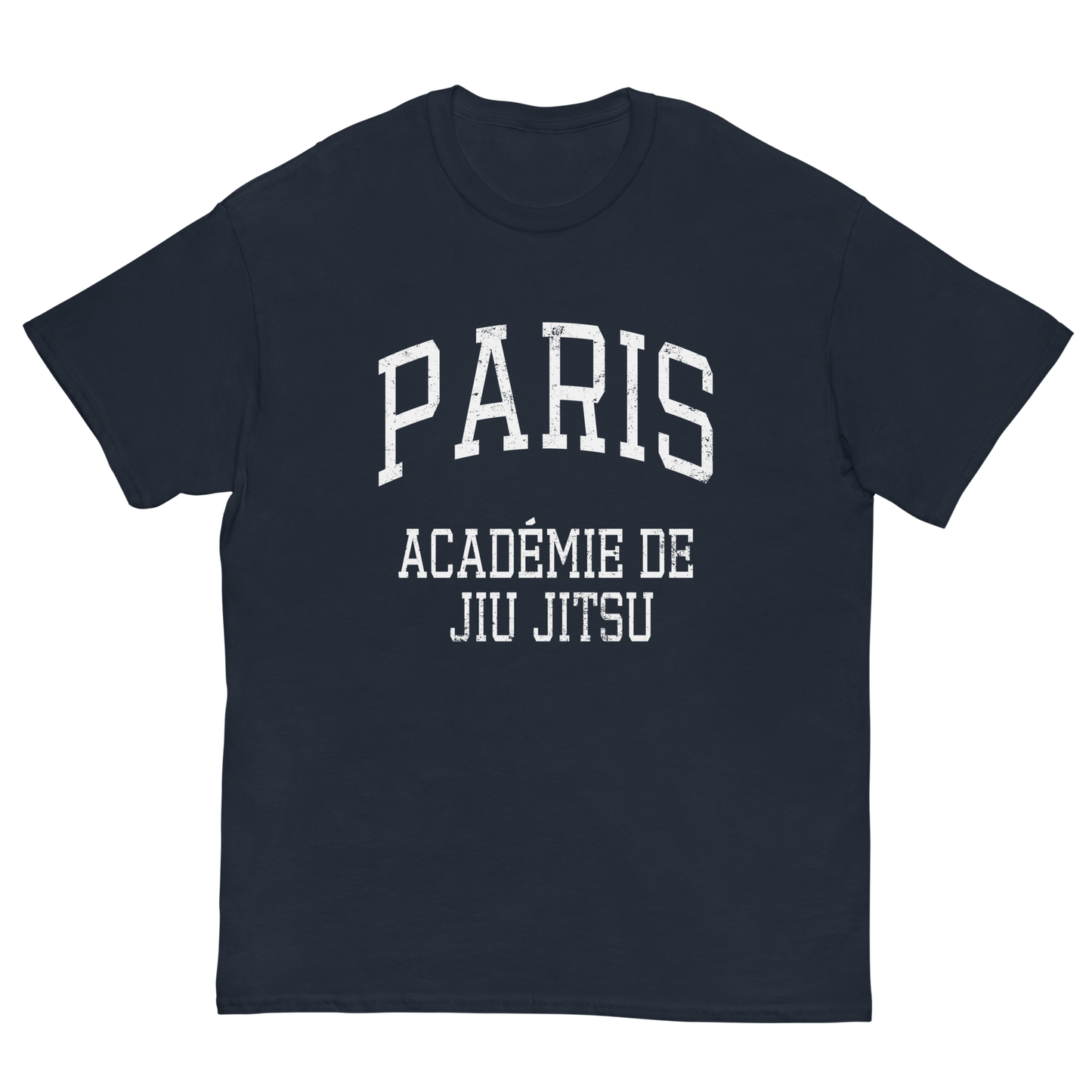 Paris Académie de Jiu Jitsu T-Shirt - Navy