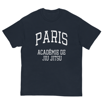 Paris Académie de Jiu Jitsu T-Shirt - Navy