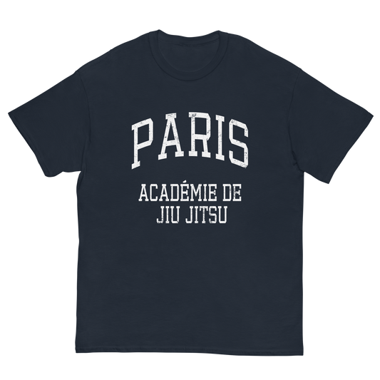 Paris Académie de Jiu Jitsu T-Shirt - Navy