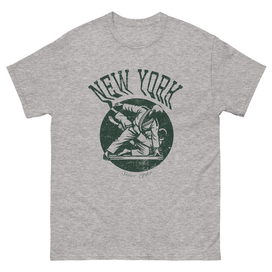 New York BJJ T-Shirt - Sport Grey