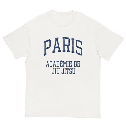 Paris Académie de Jiu Jitsu T-Shirt - White