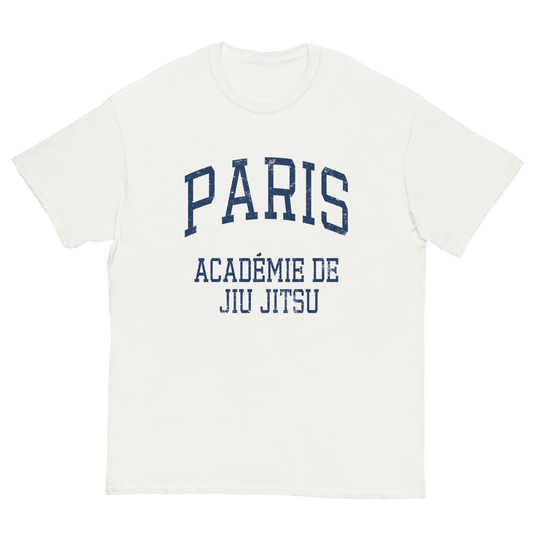 Paris Académie de Jiu Jitsu T-Shirt - White