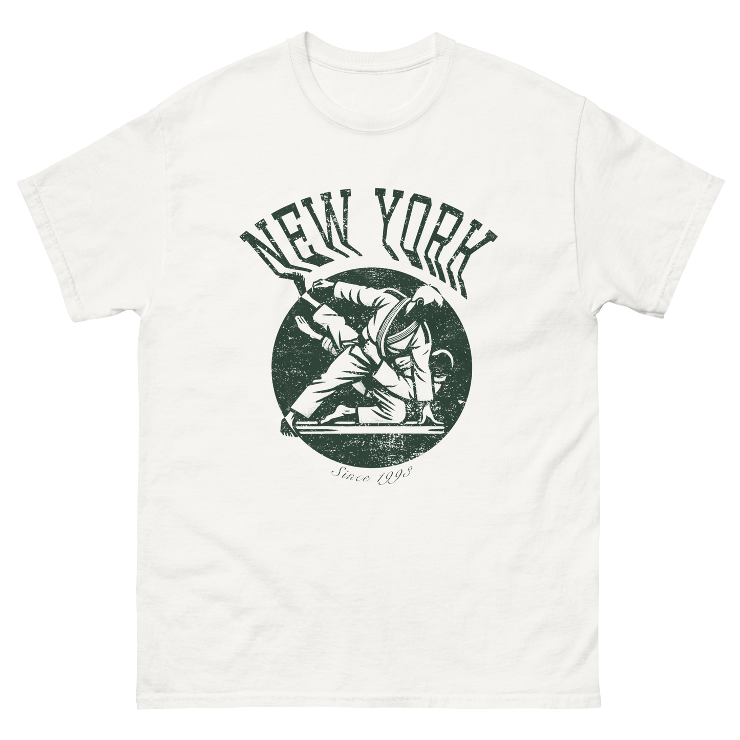 New York BJJ T-Shirt - White