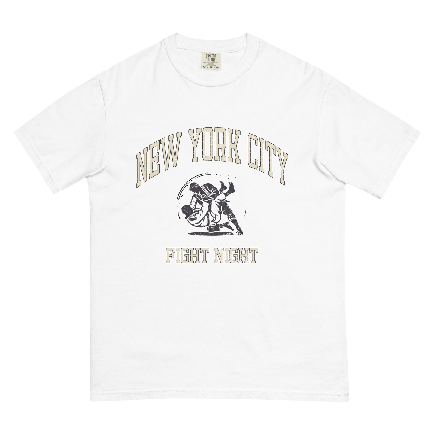 New York Fight Night T-Shirt - White