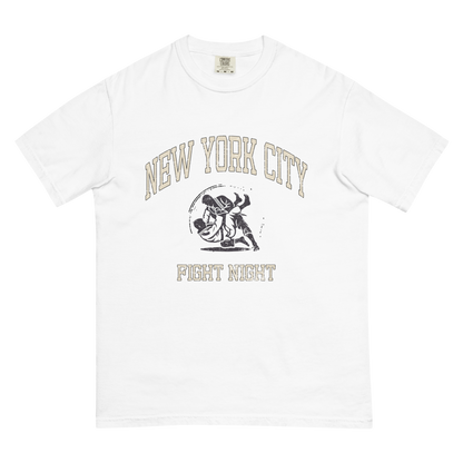 New York Fight Night T-Shirt - White