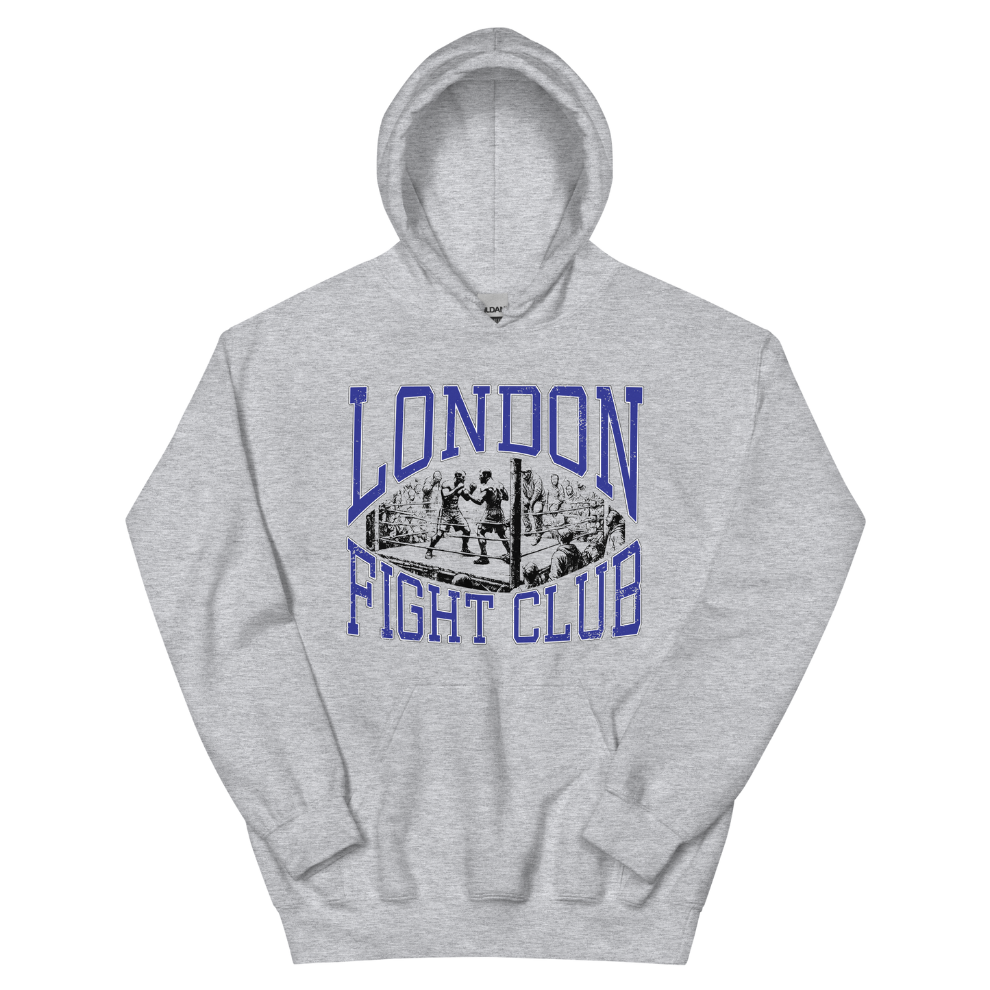 London Fight Night Hoodie - Sport Grey