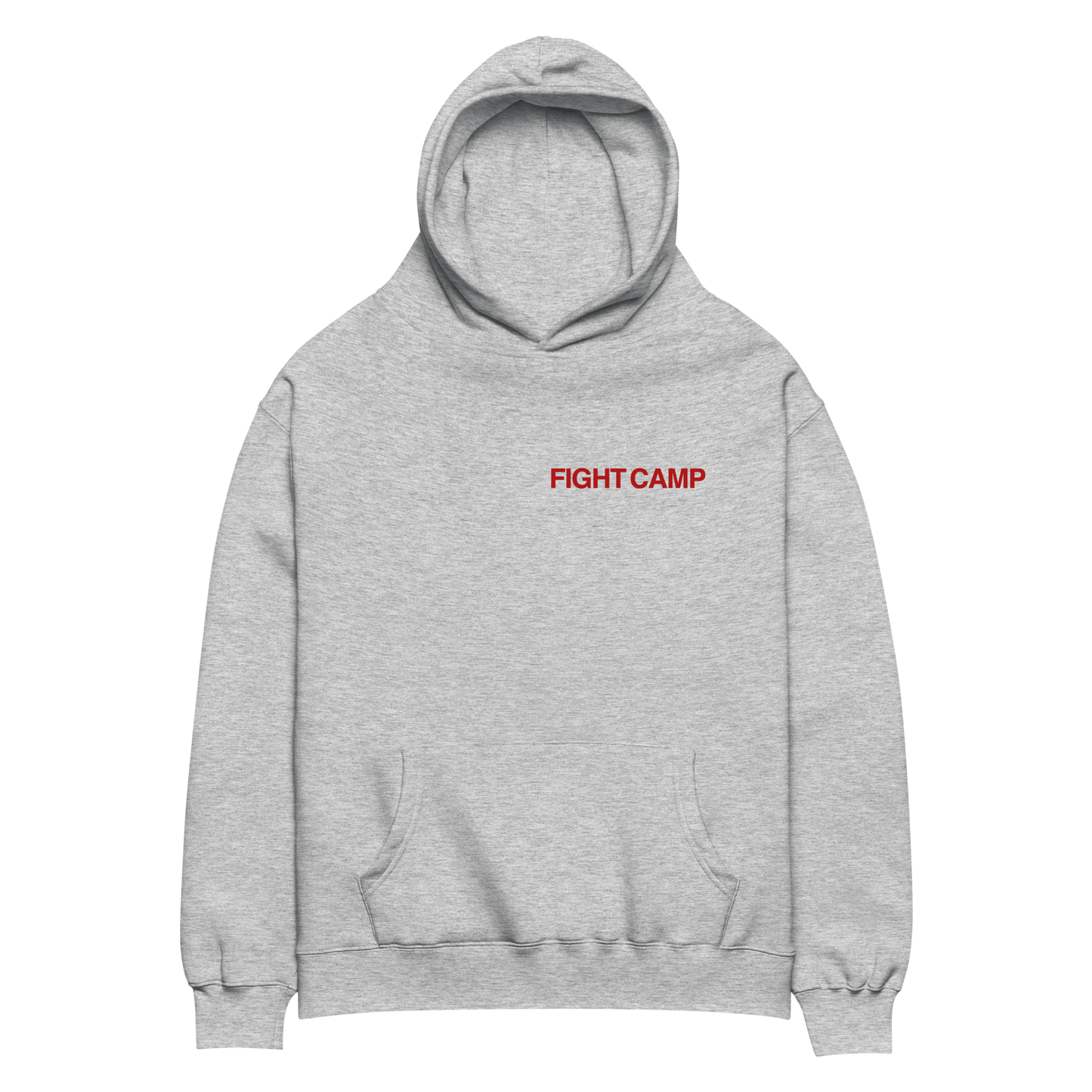 Fight Camp Hoodie - Heather Grey