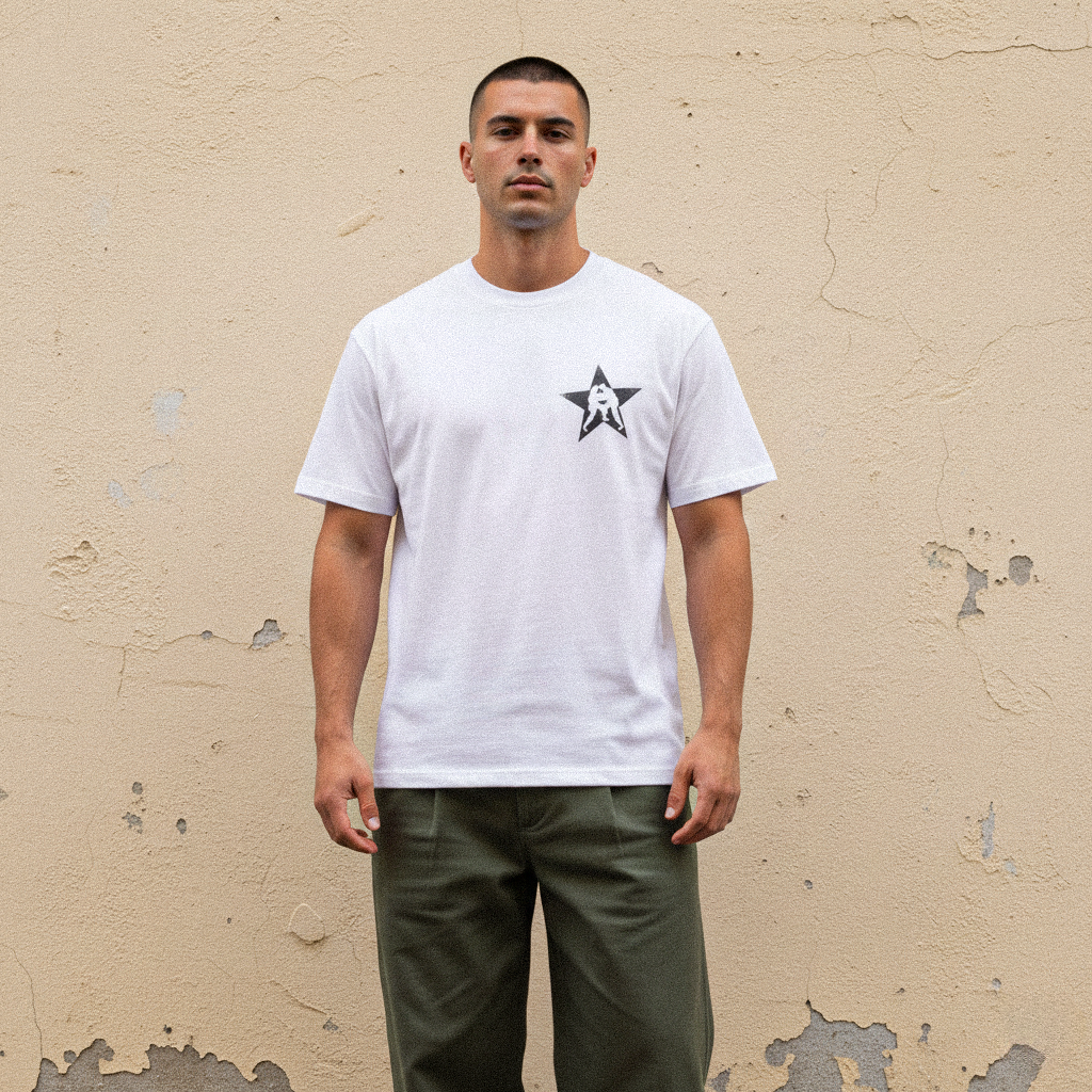 Jiu Jitsu Mind Map Boxy T-Shirt - White